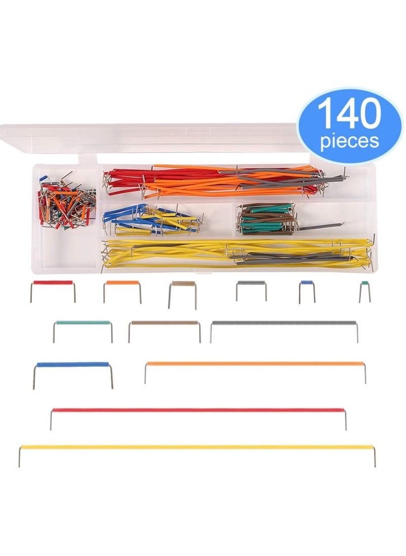 Generic - DIY Electronic Components Kit - Comprehensive Assortment of Capacitors, Resistors, LEDs, and Wires for Circuit Building and Prototyping - Image 1