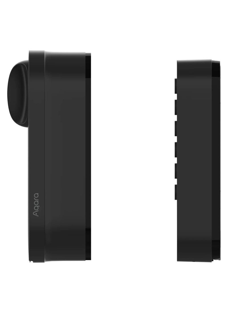 Smart Door Lock U200, Matter over Thread, Keyless Entry Door Lock with Apple Home Key and Rechargeable Battery,Supports Apple Home, Alexa and SmartThings, Black