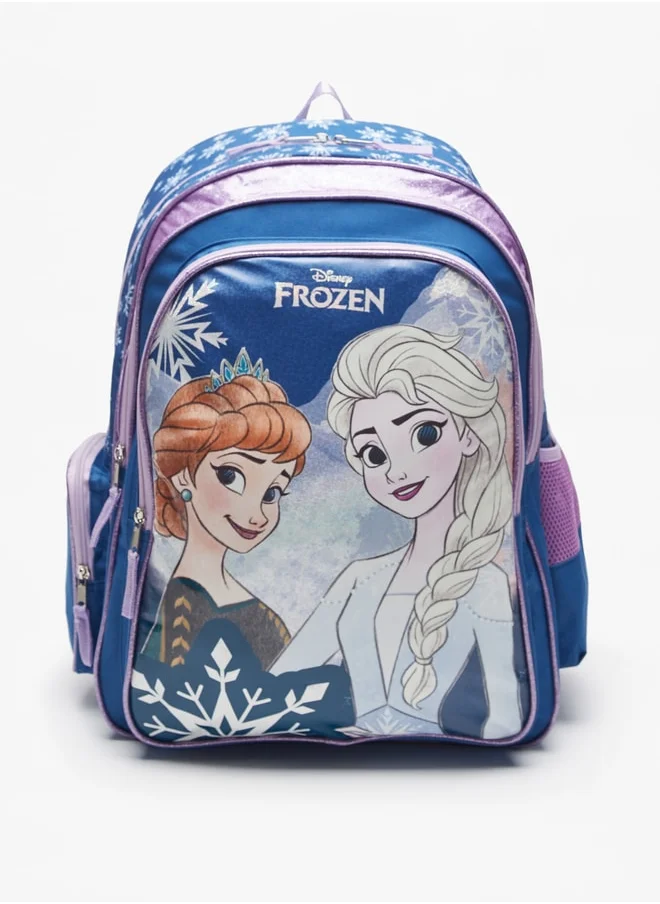 Disney Frozen Print Backpack with Adjustable Shoulder Straps - 46x34x23 cm