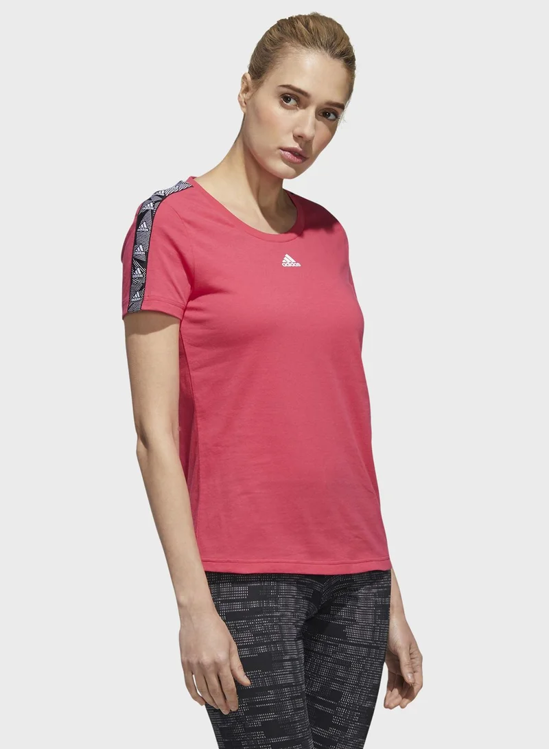 Adidas Essentials Sports Women's Graphic T-Shirt