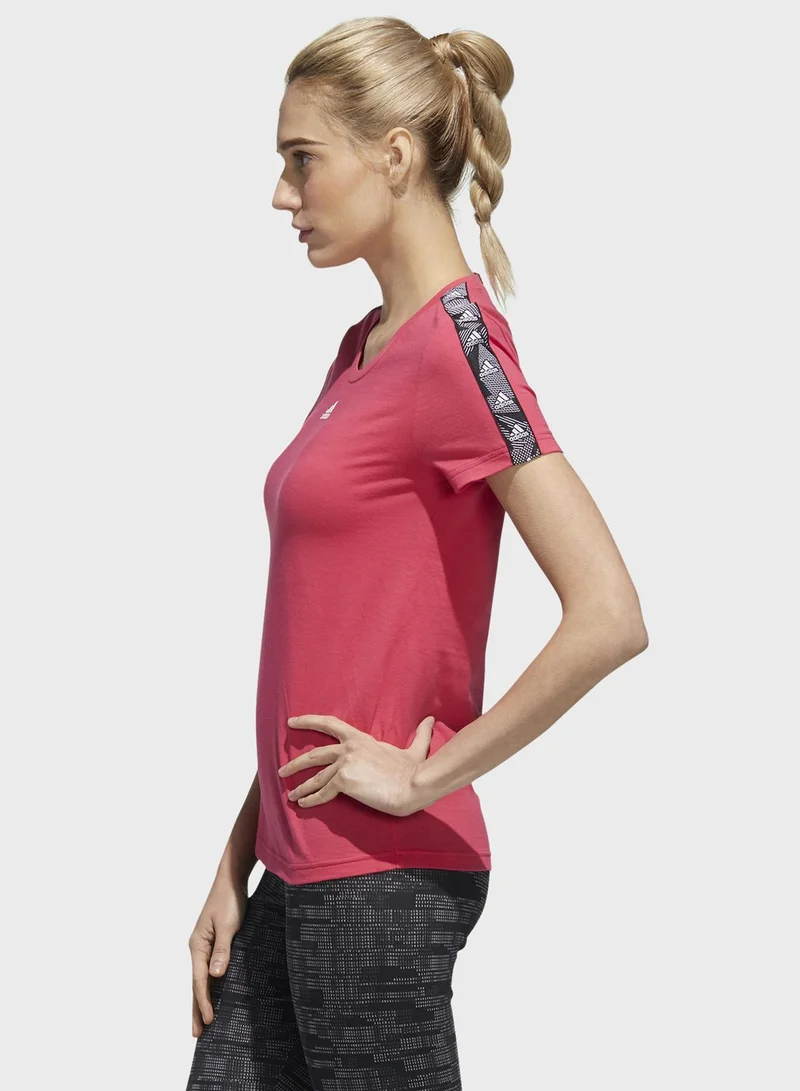 Adidas Essentials Sports Women's Graphic T-Shirt