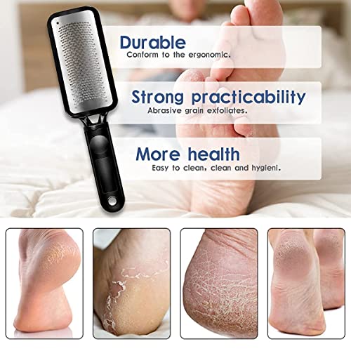 Futurekart Metal Colossa Pedicure Rasp Foot Callus Remover Tool Stainless Steel, Foot Filer & Pedicure, Heel Scrubber Foot Scrubber for Dead Skin -Black - Image 4