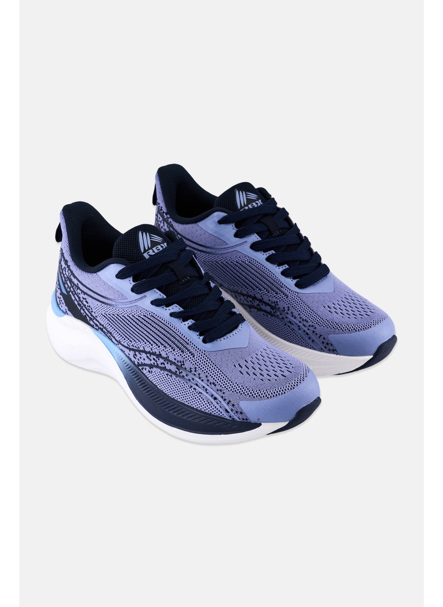 RBX Women Lace Up Training Shoes, Blue  - Image 1