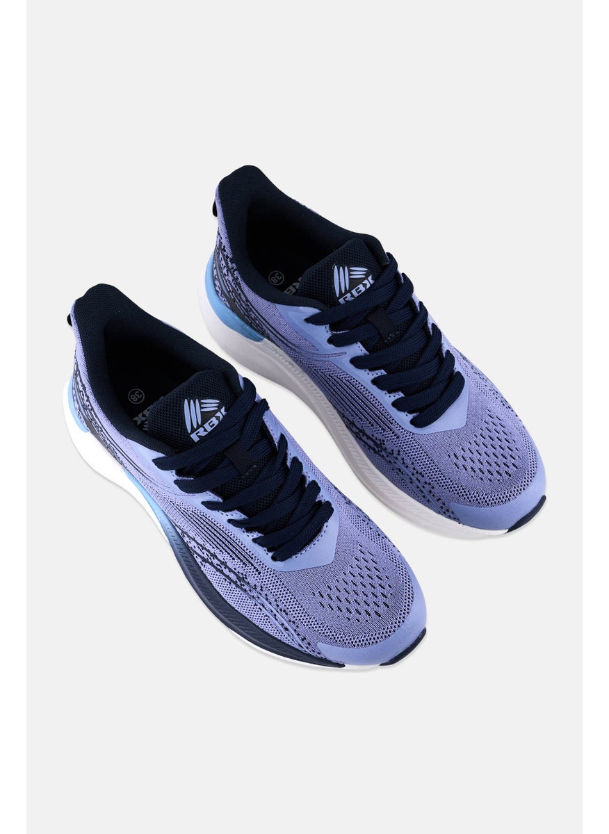 RBX Women Lace Up Training Shoes, Blue  - Image 4