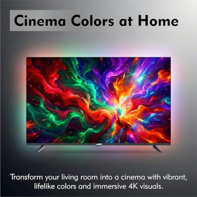 تلفزيون ذكي 43 بوصة 4K الترا اتش دي، أندرويد 14، رسيفر مدمج DVB-T2/S2،60 هرتز، 3 منافذ HDMI و2 منافذ USB، إصدار المملكة العربية السعودية 43NSSX - Image 3