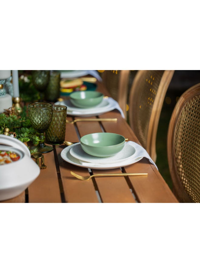 La Mesa 18 Pieces Mosaic Dinner Set Serve 6 Persons  - Image 1