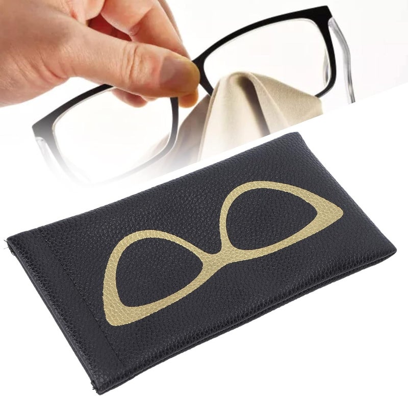 كلاراكو حقيبة نظارات كلاركو، حقيبة تخزين نظارات بنمط بسيط لمنع خدش المجوهرات العصرية للاستخدام اليومي. - Image 2