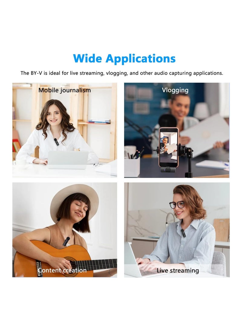 BOYA - BOYA BY-V1 Lightning Connector 2.4GHz Wireless Ultracompact Microphone System - Image 1