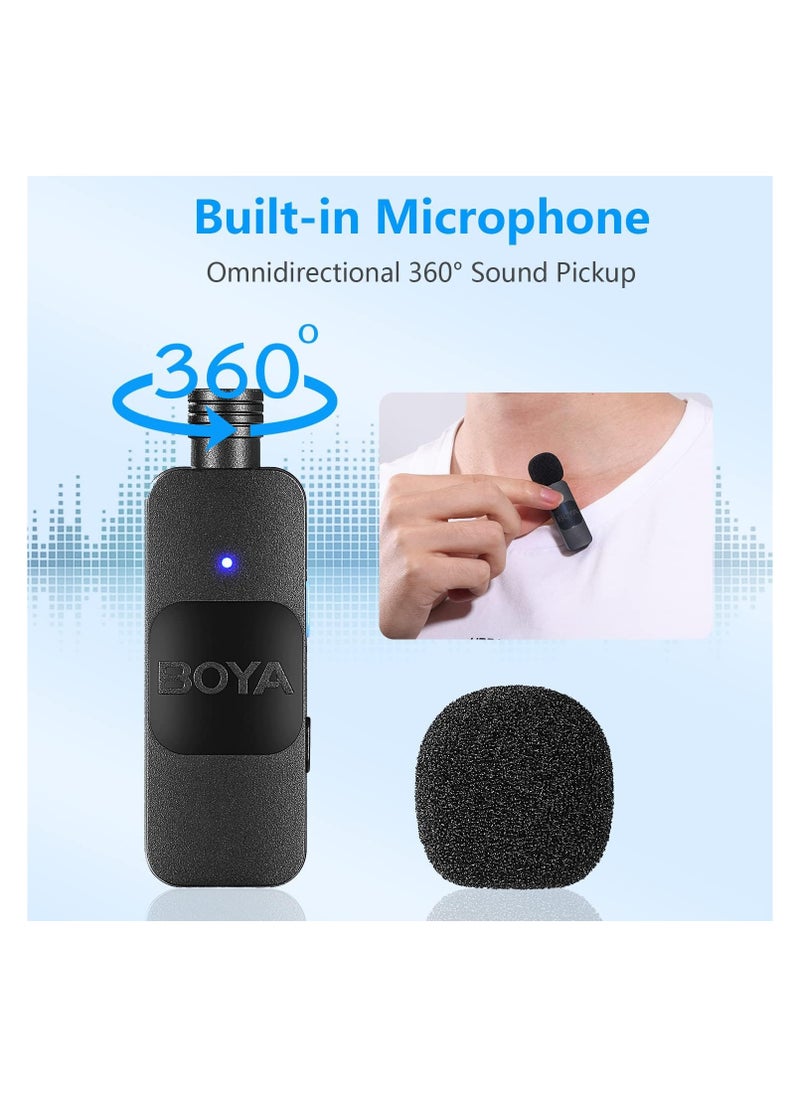 BOYA - BOYA BY-V1 Lightning Connector 2.4GHz Wireless Ultracompact Microphone System - Image 1