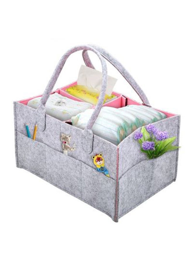 Multiple Baby Diaper Caddy Organizer Storage Bin, Premium-quality Material and Extra Sturdy  - Image 3