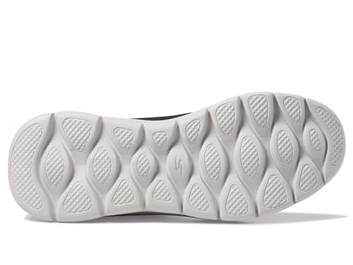 SKECHERS حذاء سكيشرز للرجال Go Walk Flex-Remark، أسود/رمادي، 7.5 عريض - Image 3