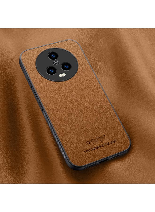 S-TOP Case For Honor Magic5 HUIYI Leather Magnetic Phone Case - Image 1