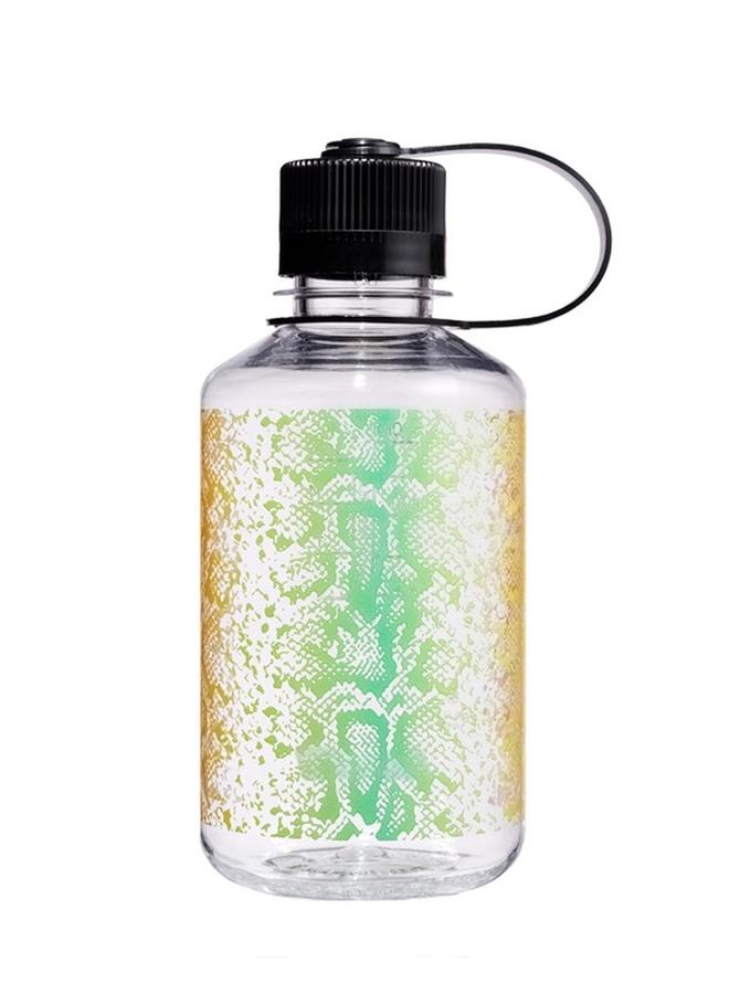 نالجين عبوة ماء شفافة 16 أونصة بطباعة أفعى قوس قزح - Image 1