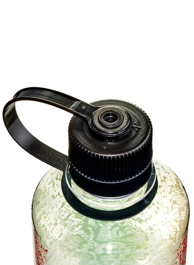 نالجين عبوة ماء شفافة 16 أونصة بطباعة أفعى قوس قزح