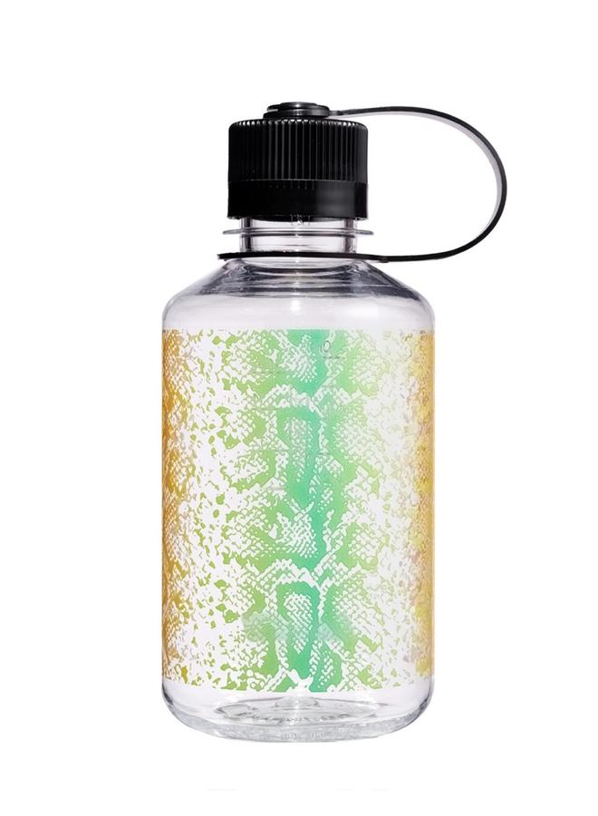 نالجين عبوة ماء شفافة 16 أونصة بطباعة أفعى قوس قزح - Image 3