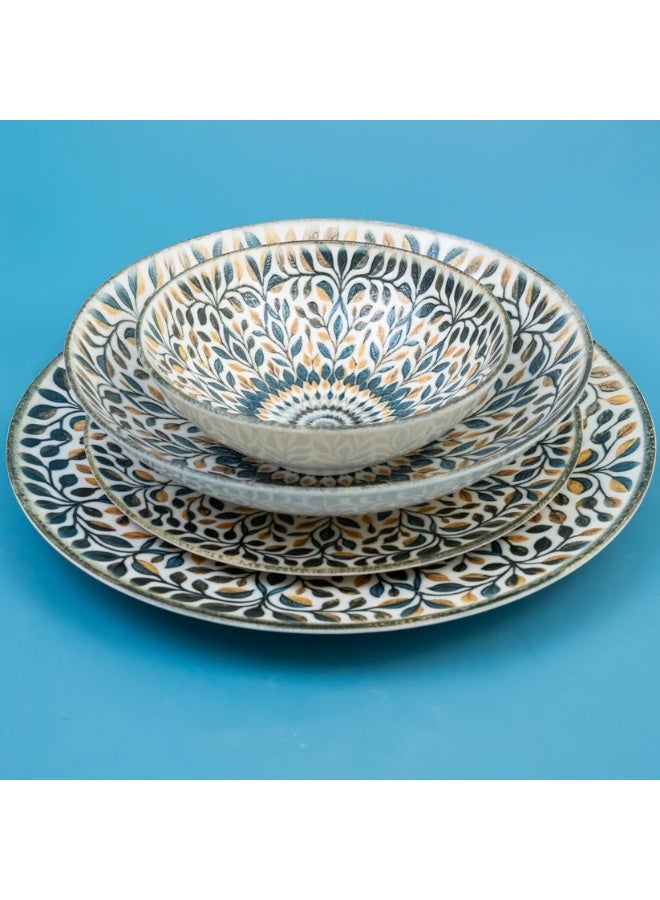 Home Pro Heritage Leaf Dinner Set - Image 2