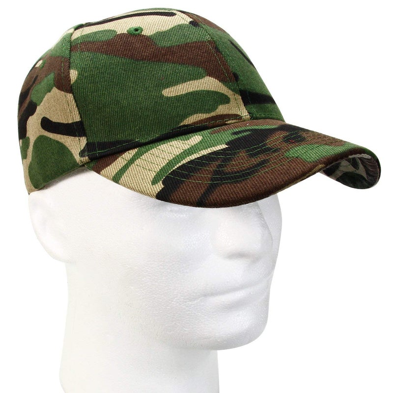 Falari Baseball Cap Adjustable Size for Running Workouts and Outdoor Activities All Seasons (1pc Woodland Camouflage) - Image 5