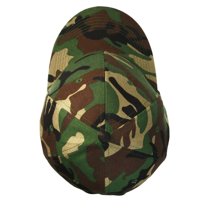 Falari Baseball Cap Adjustable Size for Running Workouts and Outdoor Activities All Seasons (1pc Woodland Camouflage) - Image 4