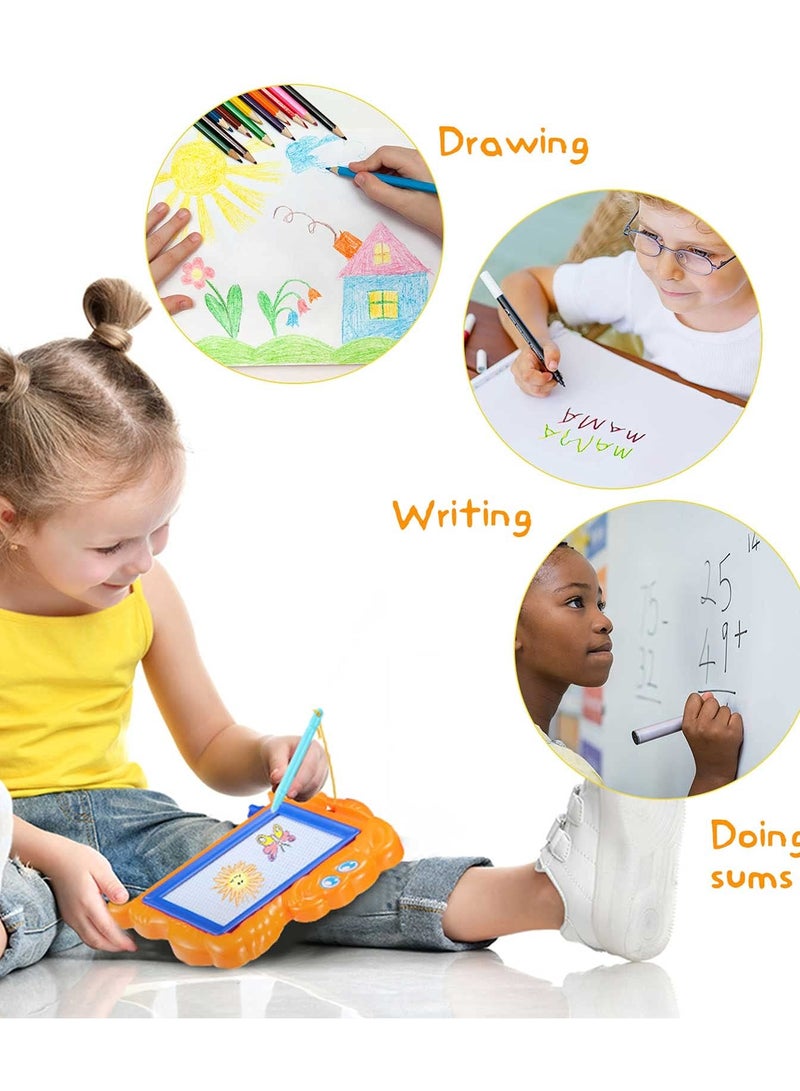 KASTWAVE Mini Magnetic Drawing Boards for Kids, Party Favors for Kids Doodle Boards Drawing Boards Erasable Sketch Pad for Kids Art Supplies Goodie Bag Filler (Random Shapes and Colors) - Image 4
