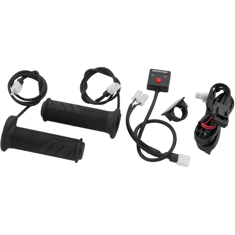 BikeMaster Heated Grips 7/8 120mm Black - Image 2