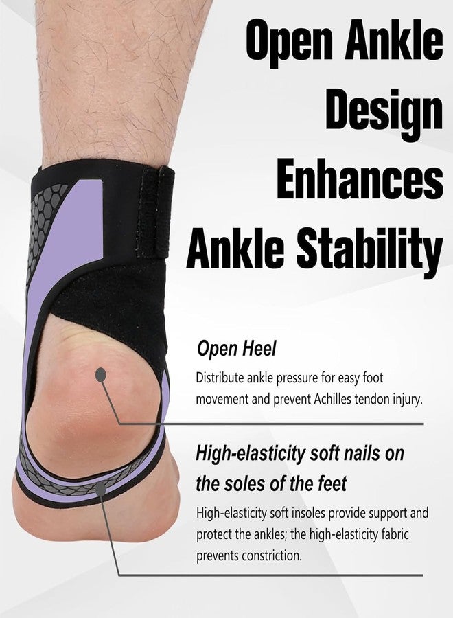 KNH MART Premium Ankle Support for Men & Women, Adjustable Ankle Brace, Breathable Ankle Supporter, Ankle Support for Men, Anti-Slip Design for Ankle supporter. - Image 2