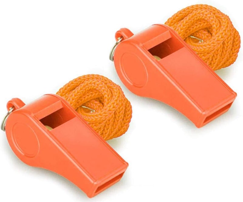 Hipat Whistle, Super Loud Emergency Whistle with Lanyard, Ideal for Boating, Swimming, Kayaking, Water Survival, Hiking, Camping - Image 1