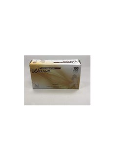 Wesam Alasalah Wissam Powder Free Latex Examination Gloves - 100 Pieces  - Image 2