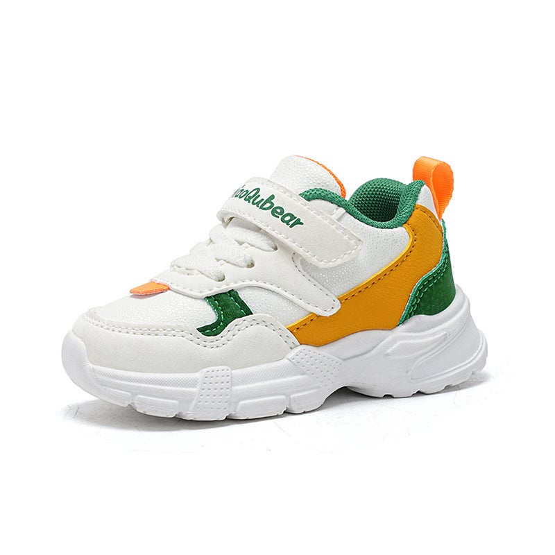 Children'S Baby Shoes Boys Functional Shoes Leather Baby Shoes Non-Slip Wear-Resistant Children'S Toddler Shoes - Image 1
