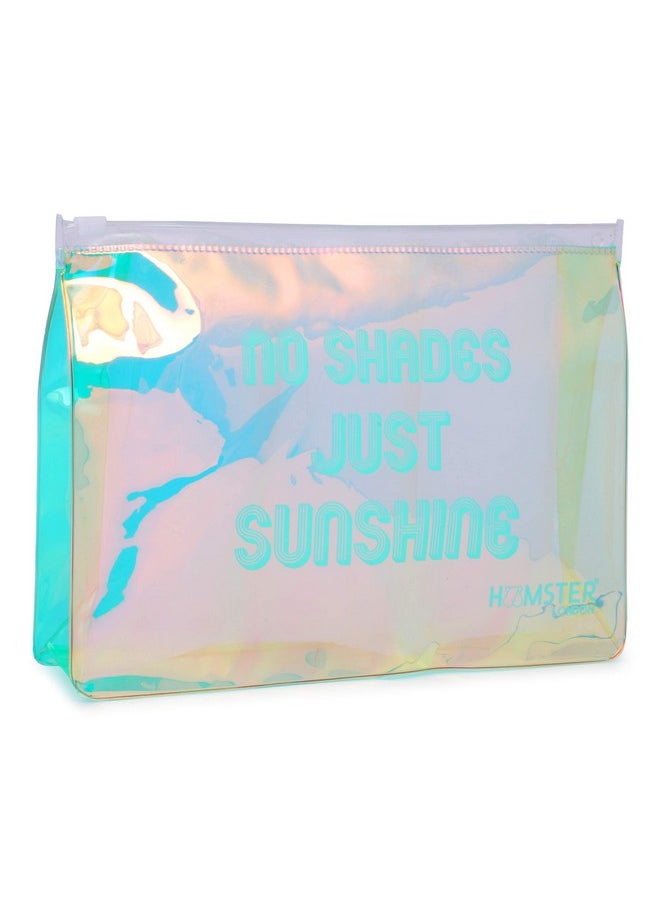 Hamster London Hamster London Girl's/Women's Makeup Accessories Pouch and Stationery Pouch (Aqua)  - Image 2