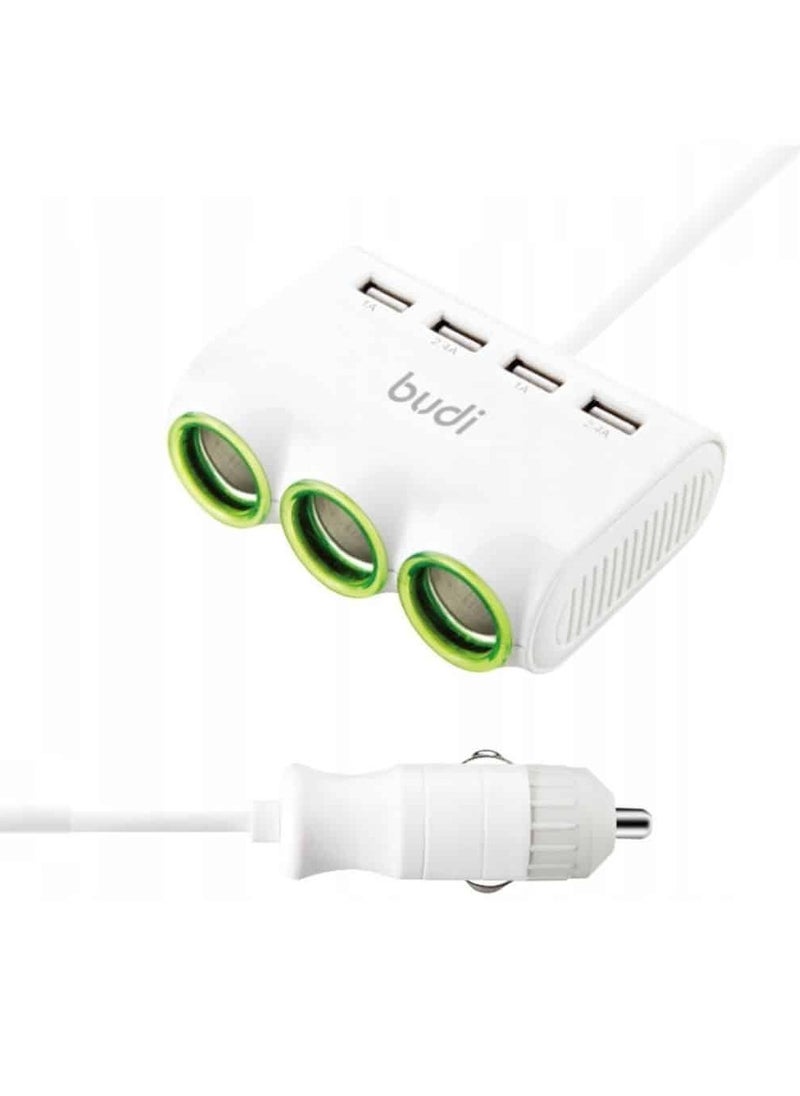 budi 24 WATT Car Charger 0.9 Meter CC650W  - Image 1