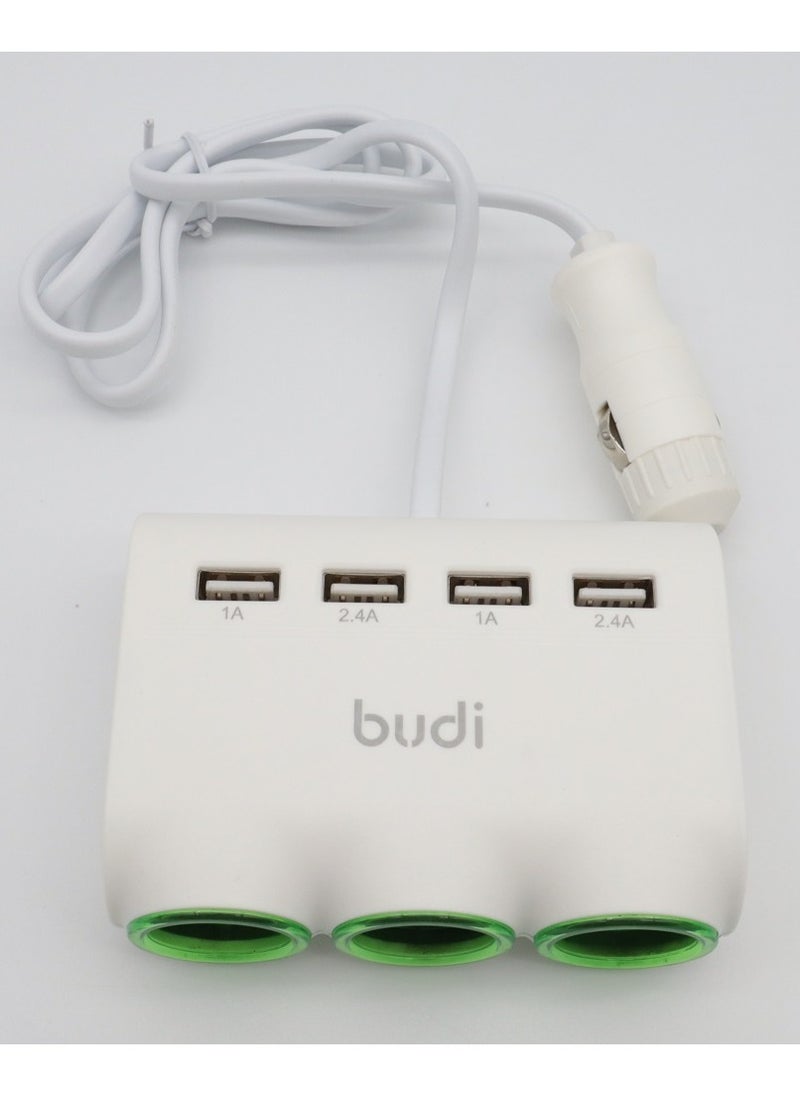 budi 24 WATT Car Charger 0.9 Meter CC650W  - Image 2