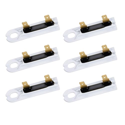 Femitu Dryer Thermal Fuse 3392519, Replacement for Whirlpool and Kenmore Dryers, High-Limit Thermostat & Thermal Cut-Off Kit, Easy to Install Replacement Part (Pack of 6) - Image 1