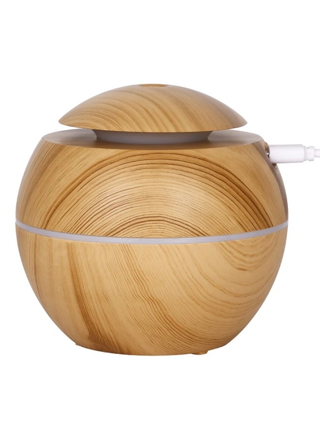 مرطب هواء بالموجات فوق الصوتية، موزع زيوت عطرية USB لتنقية الهواء للسيارة والعائلة والمكتب والمنزل وغرفة النوم وغرفة المعيشة والدراسة واليوغا والسبا ( غامق، 200 مل) - Image 4