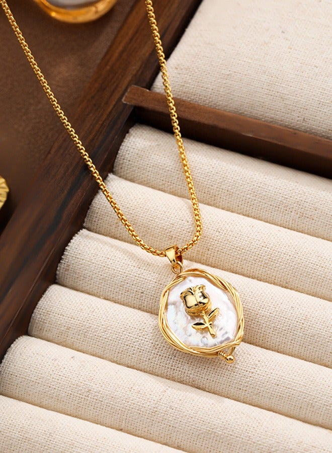 جيوان روز قلادة نمط الرجعية - Image 3