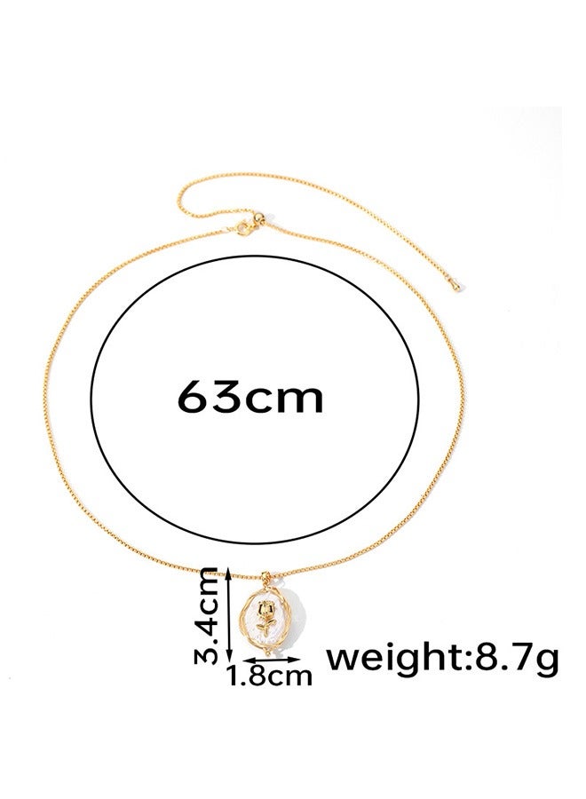 جيوان روز قلادة نمط الرجعية - Image 4