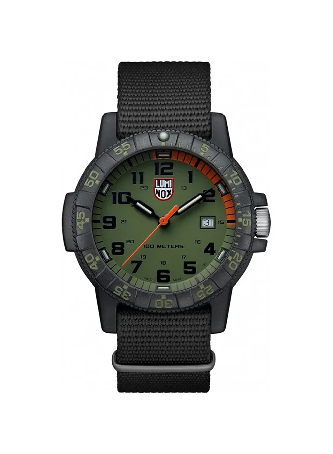 Men's Analog Round Shape Nylon Wrist Watch XS.0337 - 44 Mm