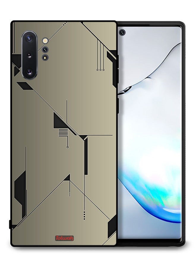 Tolwak Samsung Galaxy Note 10 Plus 4G Protective Case Cover Minimalism Abstract Digital Art  - Image 1