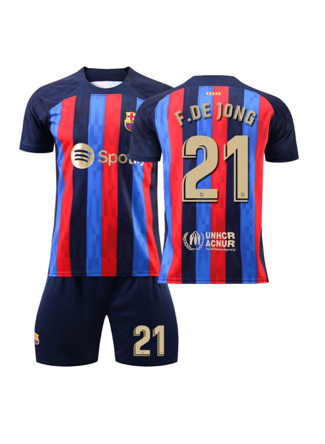 2223 Barcelona Home 21 Football Jersey - Image 1