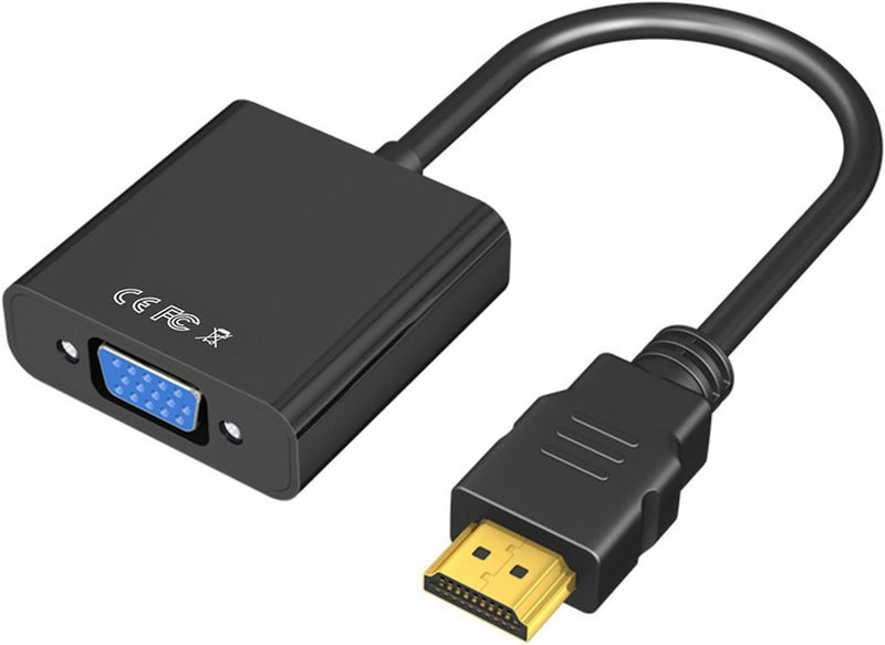 Hdmi male to vga female video 1080p adapter cable - Image 1