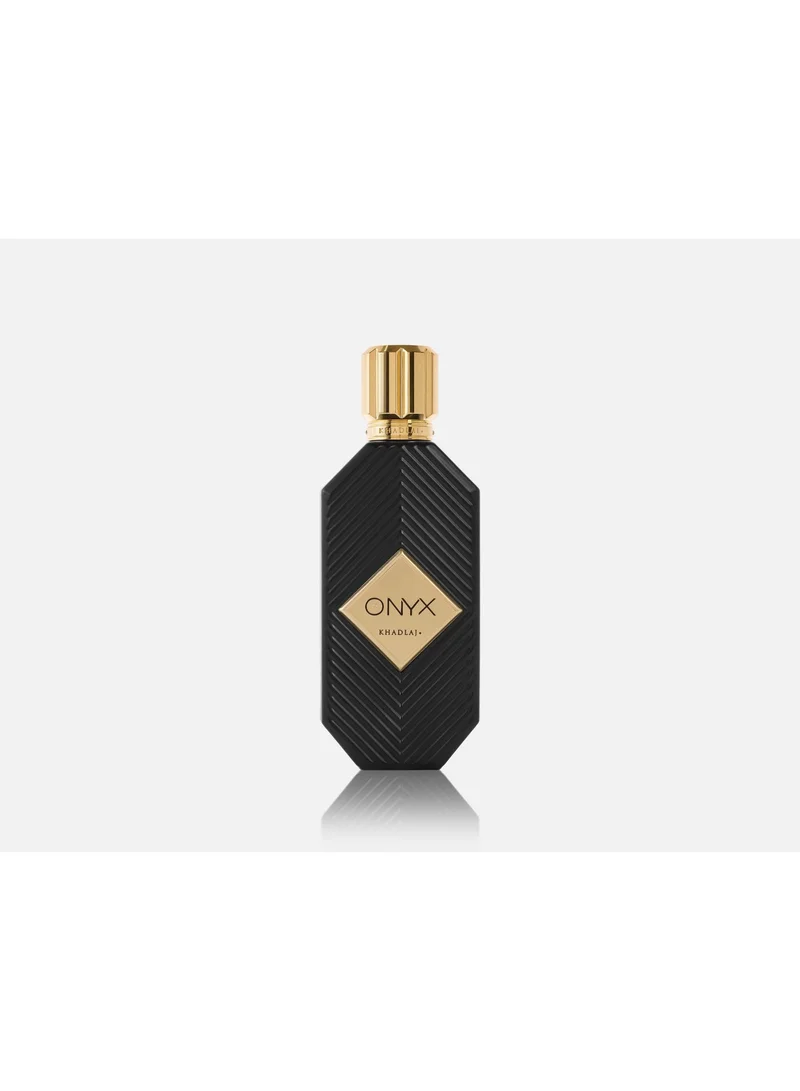 KHADLAJ PERFUMES ONYX GOLD 100 ML EDP SPRAY FOR MEN
