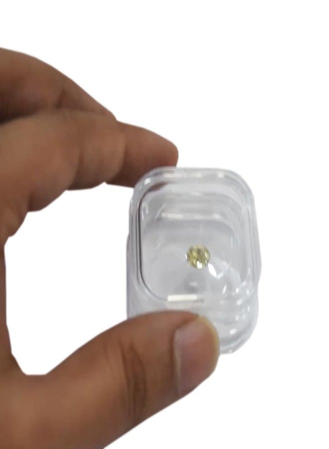 DIAcheck Moon Diamond & Gemstone Storage & Display Boxes with TRANSPARENT FILM INSIDE/GEL DABBI (1.5 X 1.5 X 0.60) - Image 2