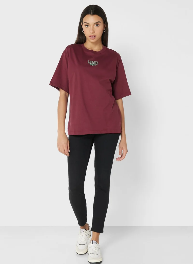 LACOSTE Crew Neck T-Shirt