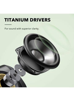 Soundcore مكبر صوت Anker Motion Boom خارجي مع مشغلات تيتانيوم، تقنية BassUp، مقاومة للماء IPX7، وقت تشغيل 24 ساعة، تطبيق، مقبض مدمج، مكبر صوت بلوتوث محمول للخارج، والتخييم  - Image 3