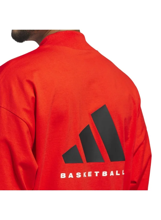 Adidas adidas ONE BB L/S TEE Red Originals Unisex T-SHIRTS