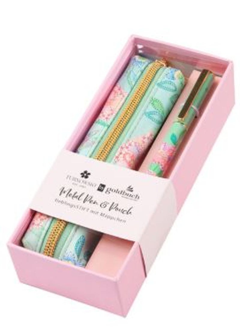 GoldBuch- Fancy pen & pouch- Natures Melody 46