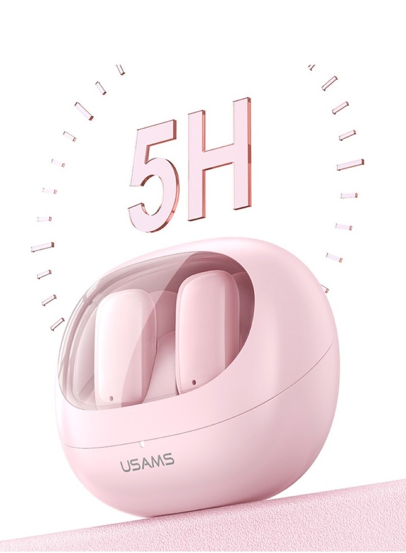 أوسامس سماعات أذن TWS من سلسلة TD - مكبر صوت ديناميكي مقاس 13 مم، جودة صوت عالية الدقة، صوت AAC بدون فقدان، وقت تشغيل لمدة 5 ساعات، تصميم مريح نصف داخل الأذن - Image 5