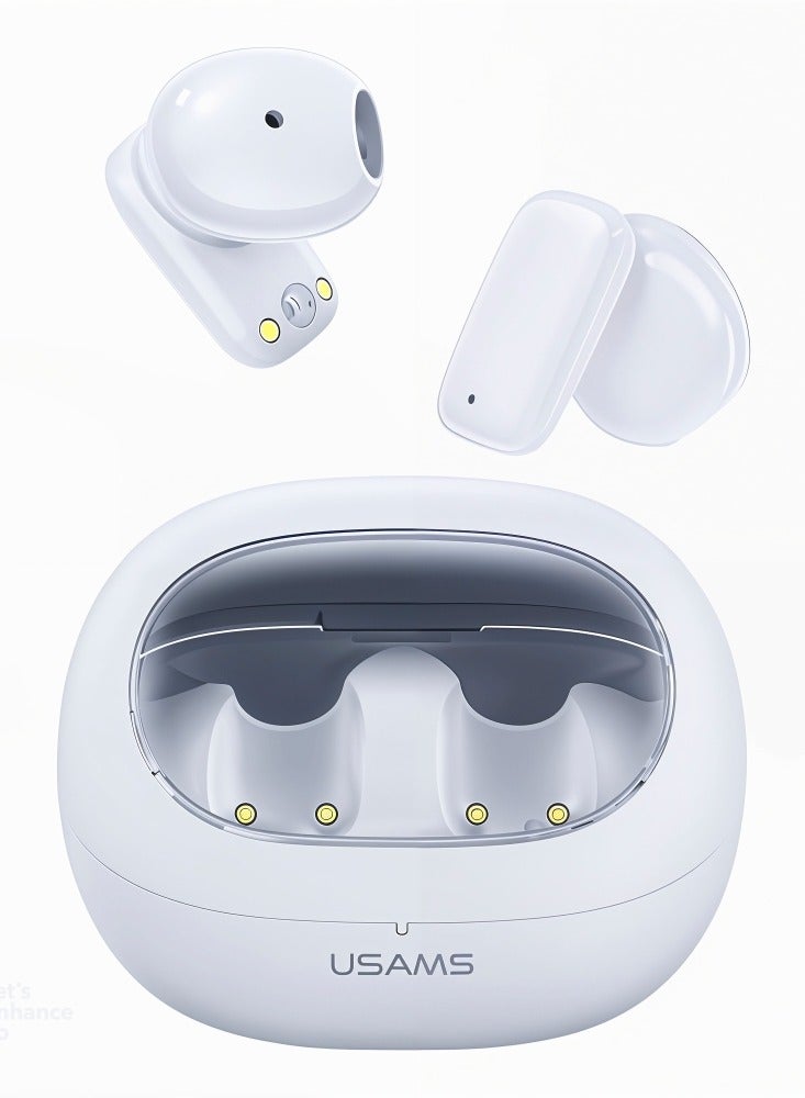 أوسامس سماعات أذن TWS من سلسلة TD - مكبر صوت ديناميكي مقاس 13 مم، جودة صوت عالية الدقة، صوت AAC بدون فقدان، وقت تشغيل لمدة 5 ساعات، تصميم مريح نصف داخل الأذن - Image 1