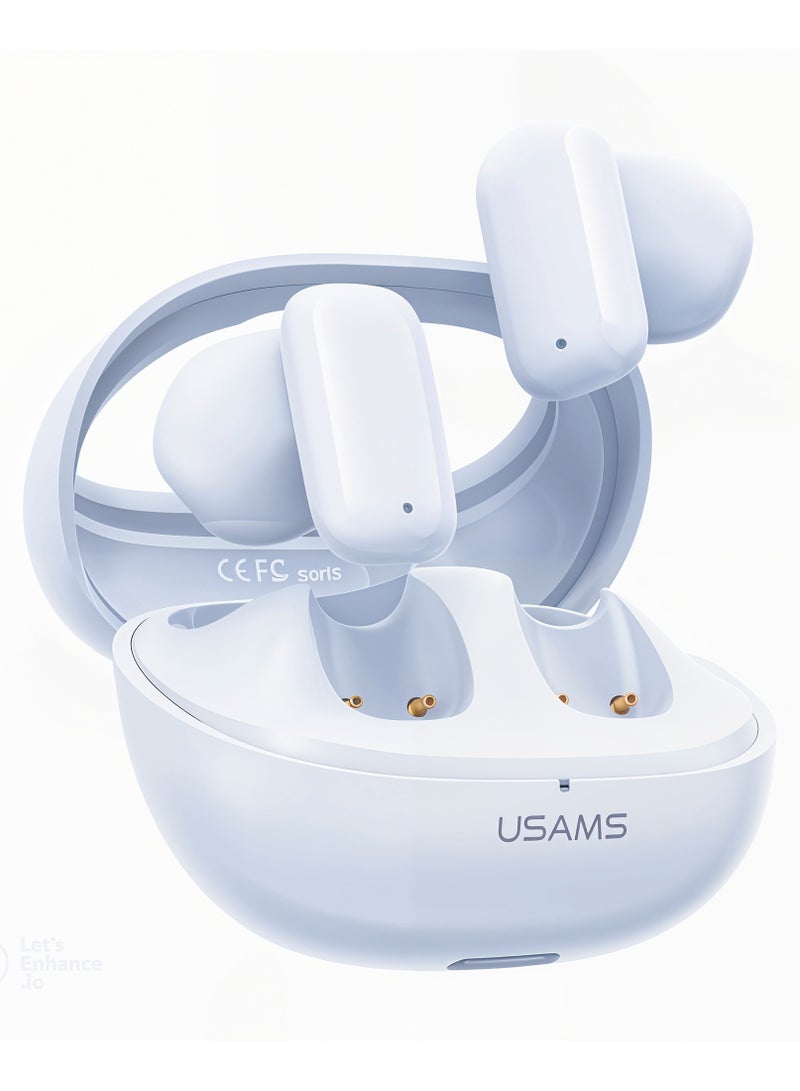 أوسامس سماعات أذن TWS من سلسلة TD - مكبر صوت ديناميكي مقاس 13 مم، جودة صوت عالية الدقة، صوت AAC بدون فقدان، وقت تشغيل لمدة 5 ساعات، تصميم مريح نصف داخل الأذن - Image 2
