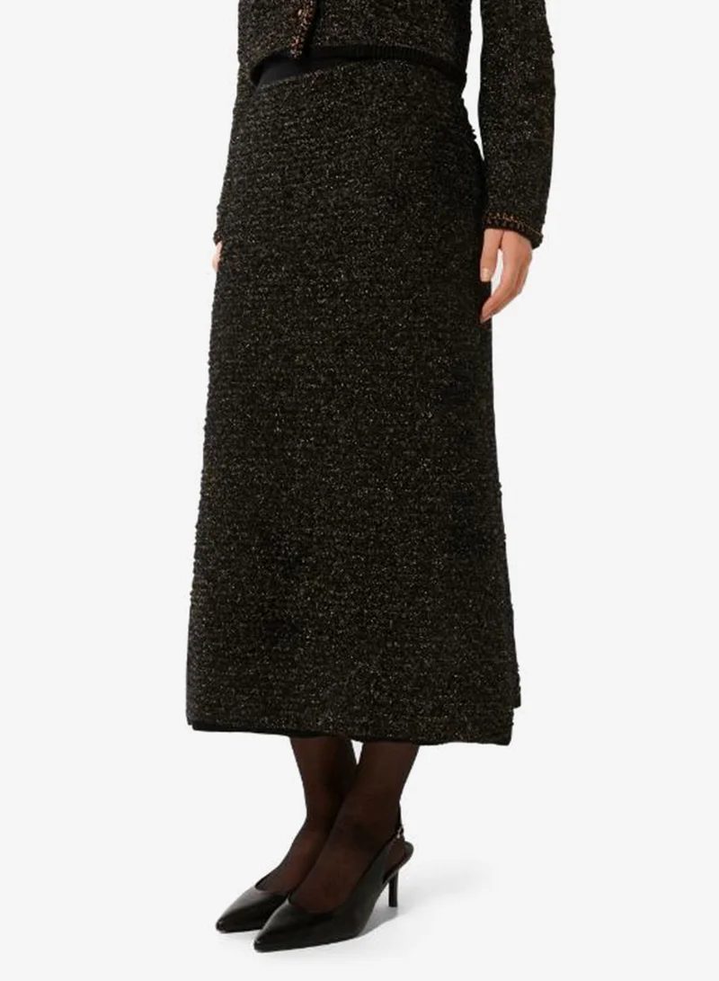 forever new  Anais Tweed Co-Ord Midi Skirt for Women | Best Price UAE