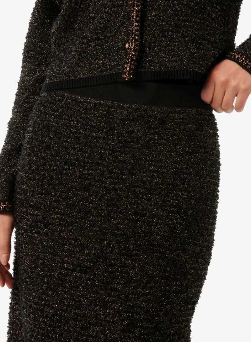 forever new  Anais Tweed Co-Ord Midi Skirt for Women | Best Price UAE